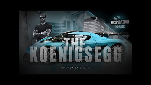 THE KOENIGSEGG" - ANDREW TATE - Luxurious 4K Automotive Adventure | TATE CONFIDENTIAL