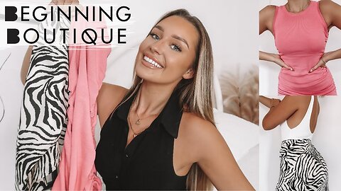 Mini Clothing Haul Ft. Beginning Boutique | Jayde Stella