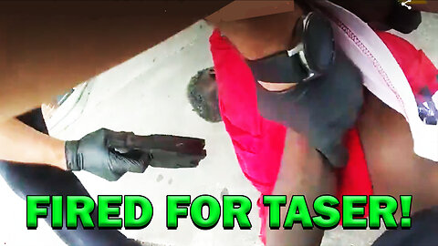 St. Pete Cop Fired For Using Taser On Panhandler - LEO Round Table S08E10