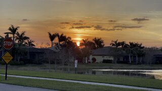 Sunset In Paradise 2/8/2023 (Widescreen) #ASMR #Sunset #4K