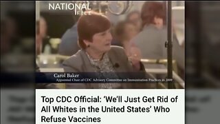 CDC Boss: 'It's Time To Kill White People Who Refuse Vaccines'