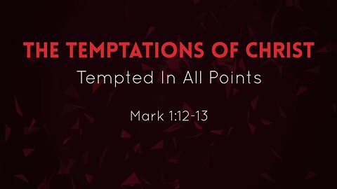 The Temptations of Christ