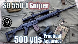 SG 550-1 Sniper to 500yds: Practical Accuracy - Krieg 550 from Counterstrike