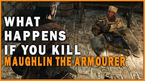 What Happens if you Kill Maughlin the Armourer in Dark Souls 2