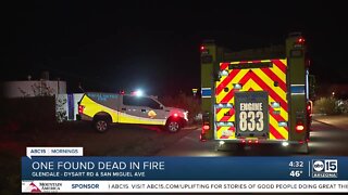 One person found dead after fire near Litchfield Park
