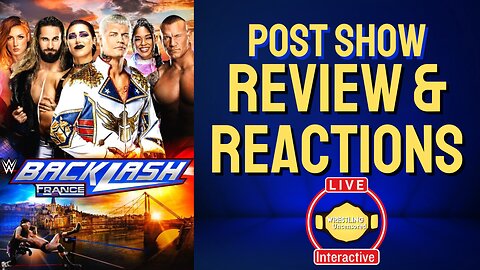 WWE Backlash 2024 : Review and Reactions | 🟥
