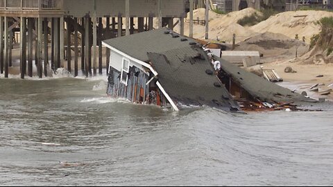 OCEAN SWALLOWS ANOTHER NORTH CAROLINA BEACH HOME - THE 6TH IN FOUR YEARS