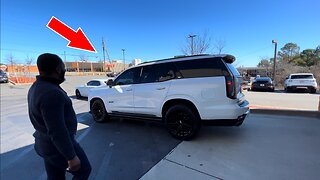 FIRST DRIVE IN THE ALL NEW 2023 SUPERCHARGED CADILLAC ESCALADE V & HE WENT CRAZY!