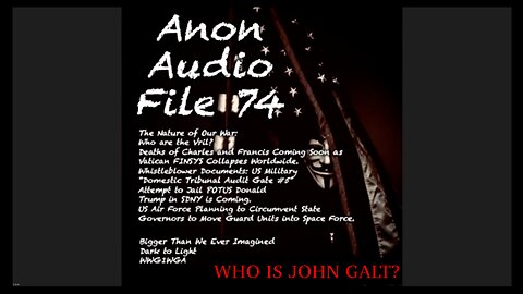 SGANON AUDIO FILE #74 Trump Jail Attempt Coming | US Mil_Ops Document Dump | USAR Subterranean War: The Vril