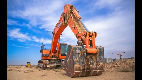 Remote control excavator toy