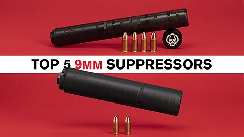 Top 5, Best 9mm Suppressor for Handguns and Pistols: Dead Air, Rugged