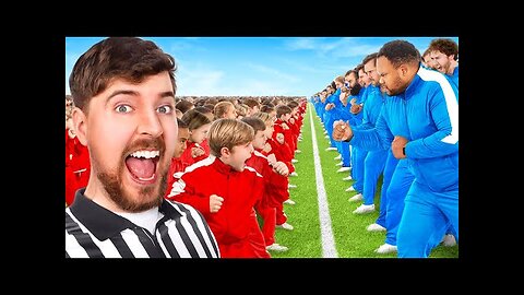 100 Kids Vs 100 Adults For $500,000