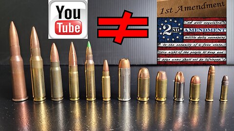 More Proof YouTube is Anti- 1st AND 2nd Amendment!!!