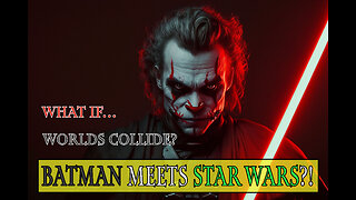 What if Star Wars and Batman's Worlds Collided?! Will the force bring balance to Gotham City?