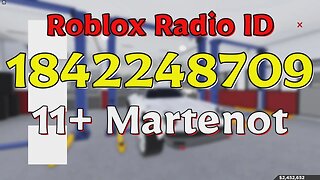 Martenot Roblox Radio Codes/IDs