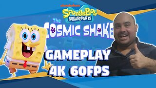 SPONGEBOB SQUAREPANTS COSMIC SHAKE GAMEPLAY! JOGO TOTALMENTE DUBLADO!!! RTX 2060 Super + Ryzen 5 360