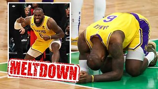 Lebron James Has A MELTDOWN On Court After Missed Foul Call | Another Lakers DISASTER