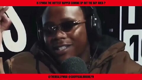 Is Symba The Hottest artist out the Bay Area ? #freestyle