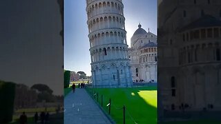 The Leaning Tower of Pisa has been falling for eight centuries.