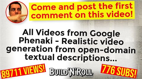 All Videos from Google Phenaki - Realistic video generation from open-domain textual descriptions...