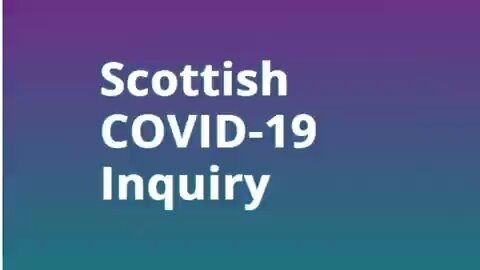 ‼️SHOCKING - Scottish Covid Inquiry