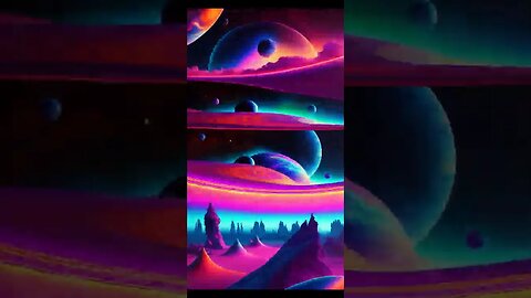 Trippy Animations Space!Pt8🌟🌞🌘#shorts #space