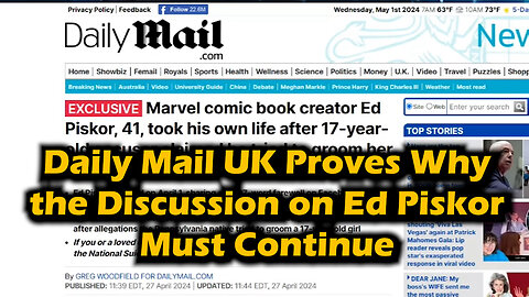 UK Daily Mail Proves Why We Must Keep the Ed Piskor Discussion Alive