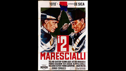 #1961 “I DUE MARESCIALLI”, con TOTÒ, Vittorio DE SICA e Gianni AGUS ==Regia di Sergio CORBUCCI==😇💖🙏 #Ma, stavolta, rinasceremo per davvero!!