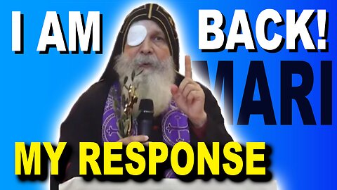 ALERT! - Bishop Mar Mari is back first Time Since The Stabbing - Response to Attacker