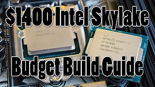 $1400 Intel Skylake Gaming PC Build List