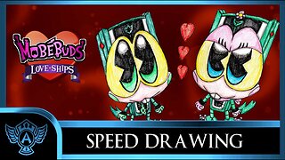 Speed Drawing: MobéBuds Love ships Springlee X Springlia | A.T. Andrei Thomas 2023