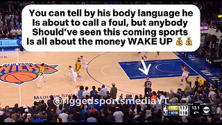 Rigged INDIANA PACERS VS NEW YORK KNICKS “ENDING” GAME 1 | when you realize it’s all for the money ?