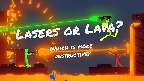 Lava vs Lasers: The Ultimate Destructive Showdown