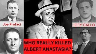 Albert Anastasia The Biggest Mafia Hitman Was Killed By Who? Joey Gallo, Carlo Gambino, Joe Profaci