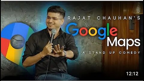 Google map standup comedy