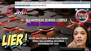 AOC LIES about libs of tiktok & Boston children's hospital surgeries & the hunter Biden documents