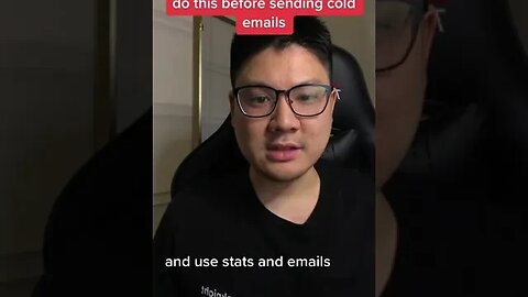 Do this before sending cold emails to clients