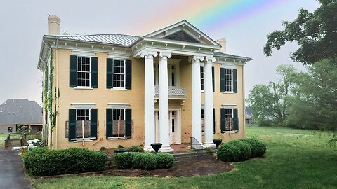 ABANDONED White House Mansion 200 YEAR OLD CIVIL WAR ERA HOME (Destroyed By FIRE)