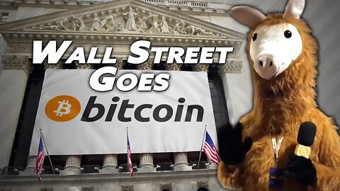 Wall Street Goes Crypto — The Llama Report
