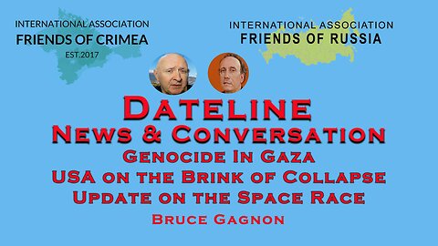 Genocide in Gaza - Economic Collapse in USA Imminent - The Space Race