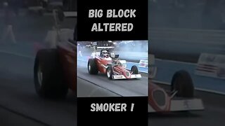 Big Bad Big Block Altered Burnout!! #shorts