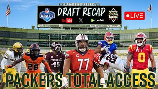 LIVE Packers Total Access | Green Bay Packers News | NFL Draft 2024 Recap | #GoPackGo #Packers