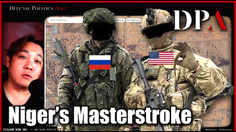AWKWARD~... RUSSIAN FORCES housed in the same Nigerien airbase as the Americans