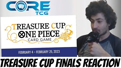 Bandai Treasure Cup (Long Beach) CORE TCG Official Tournament Finals Reaction | One Piece Card Game