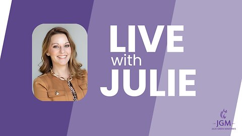 LIVE WITH JULIE: IT'S THE CALM BEFORE THE STORM