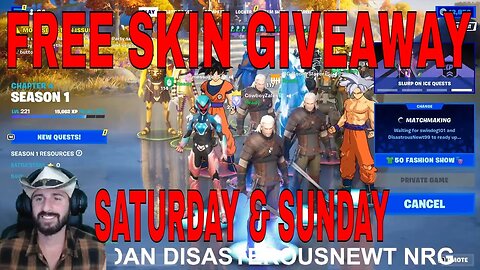 🔴 FREE SKIN GIVEAWAY FORTNITE LIVESTREAM - FASHION SHOW | FFA GUN GAME | AND MANY MORE MINI GAMES