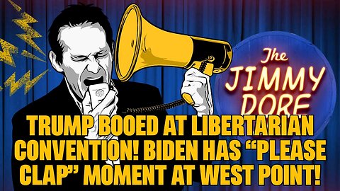 Trump BOOED at Libertarian Convention! Biden Has “Please Clap” Moment at West Point!