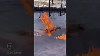 Burning Snow ❄️ 🔥