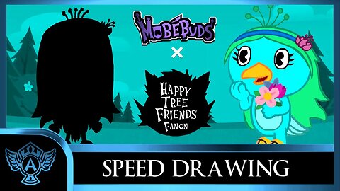 Speed Drawing: Happy Tree Friends Fanon - Emmy | Mobebuds Style