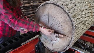 Click This Video For Good Times: Saw-Milling Logs, Farm Tractors & Throwing Axes,